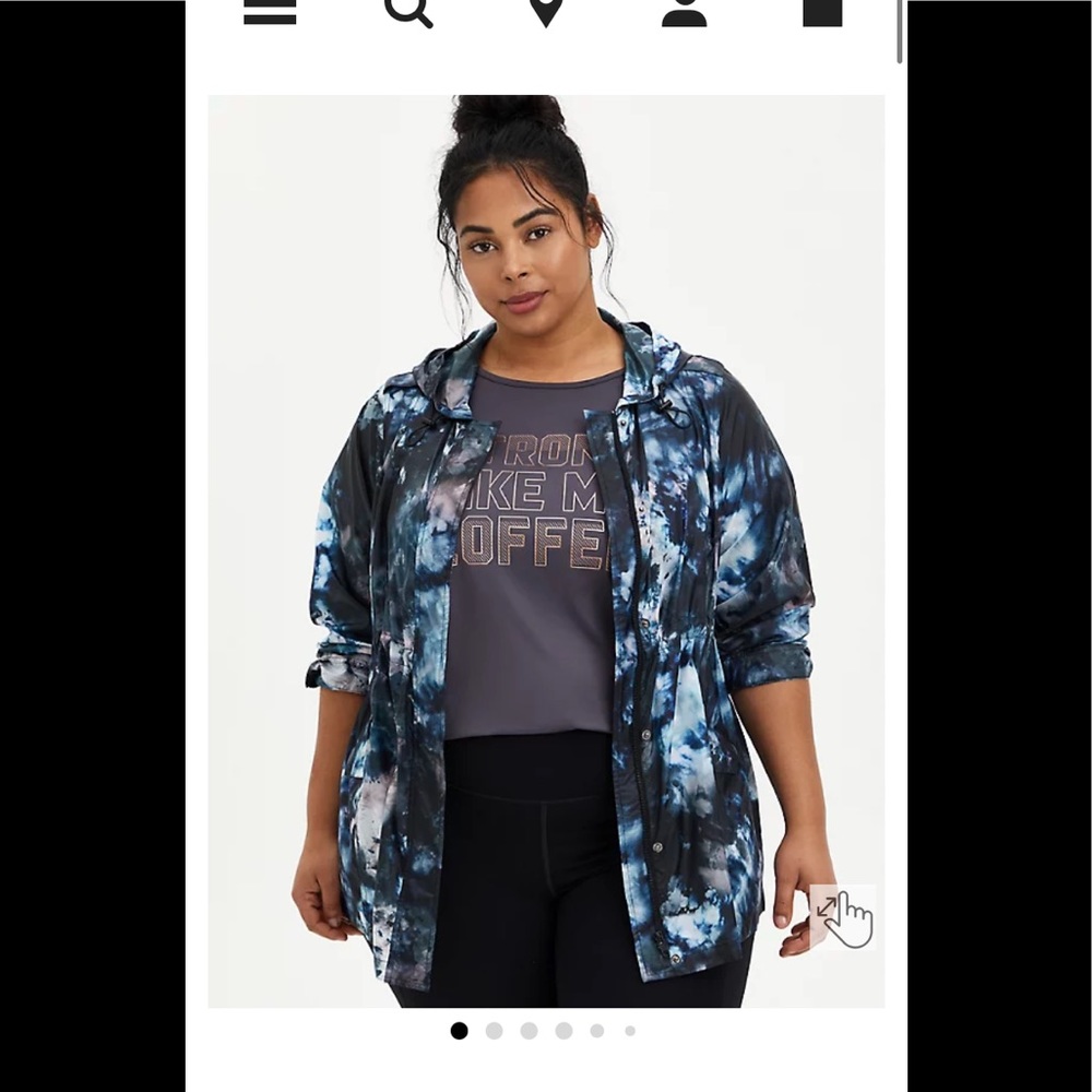 Torrid active jacket